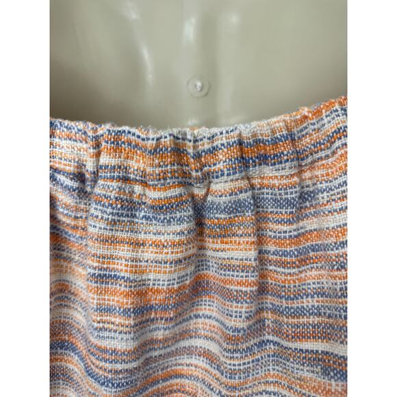 Lilla P Striped Pull-On Cotton Skirt - XS - Picture 7 of 10